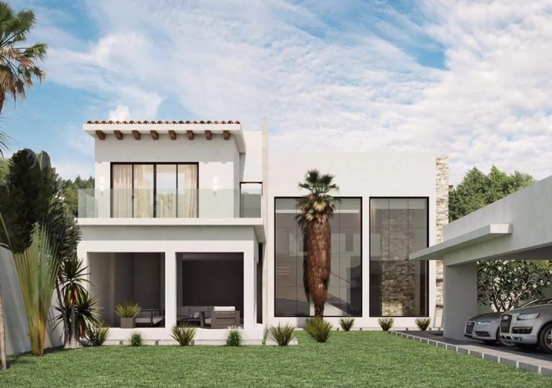 Casa Tecate B.C., vista del proyecto