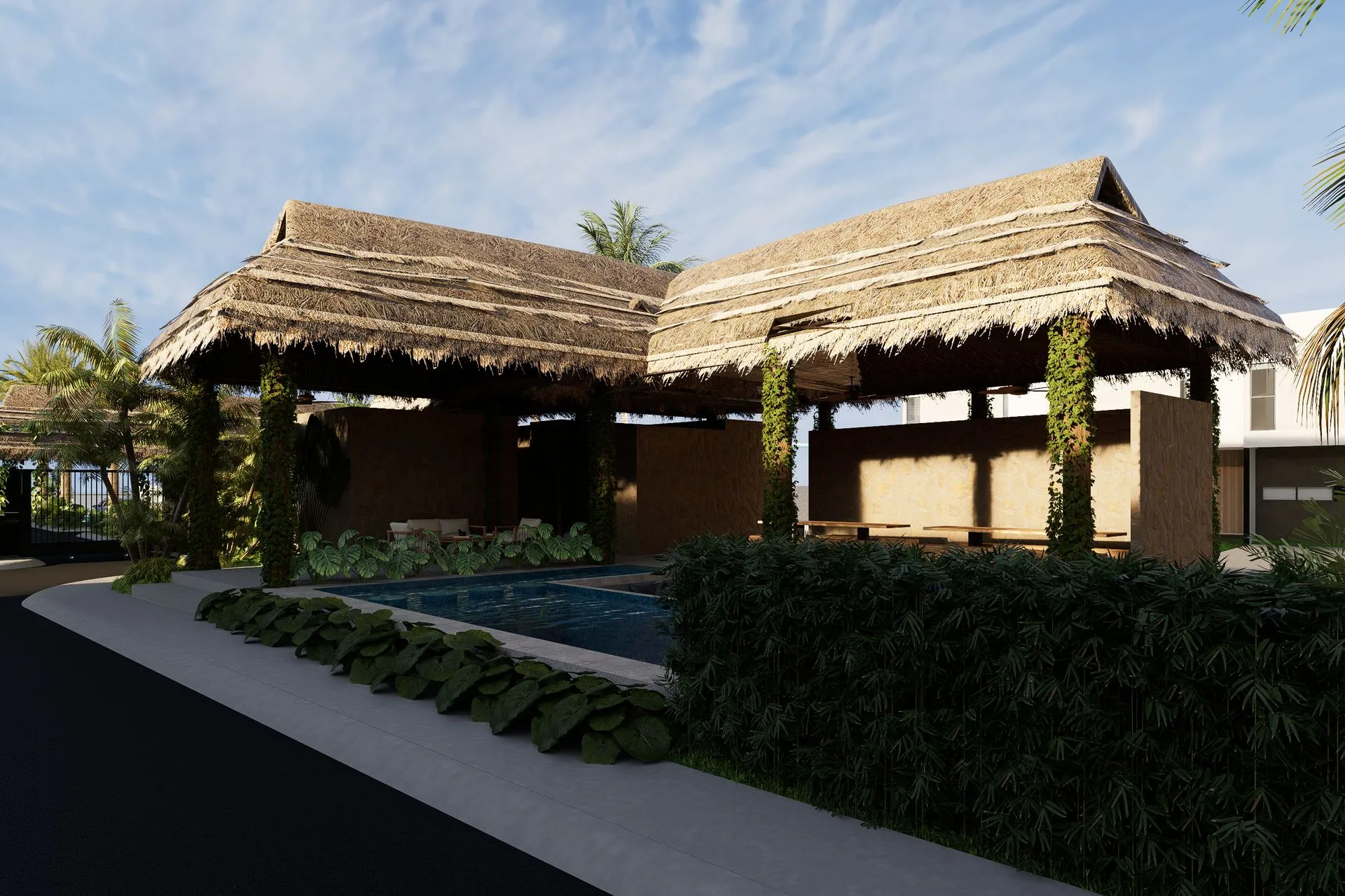 Fraccionamiento Tulum, vista del proyecto